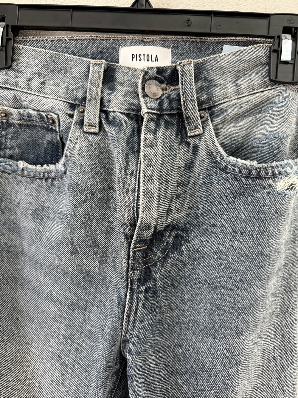 Pistola High-Rise Distressed Jeans 24 - Picture 3 of 8